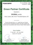Green Partner Certificate 2022