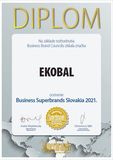 Ocenenie Business Superbrands získal EKOBAL aj v roku 2021.