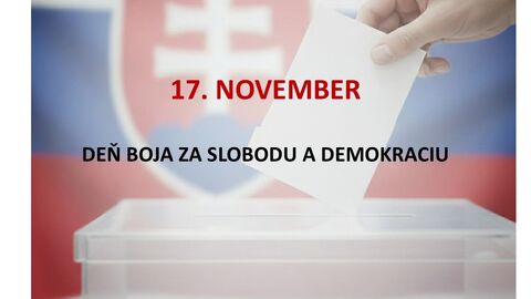 17. november - EKOBAL si ho uctí dňom voľna.